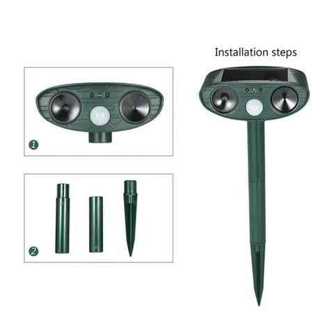 Ultrasonic Deer Repeller - Solar Powered