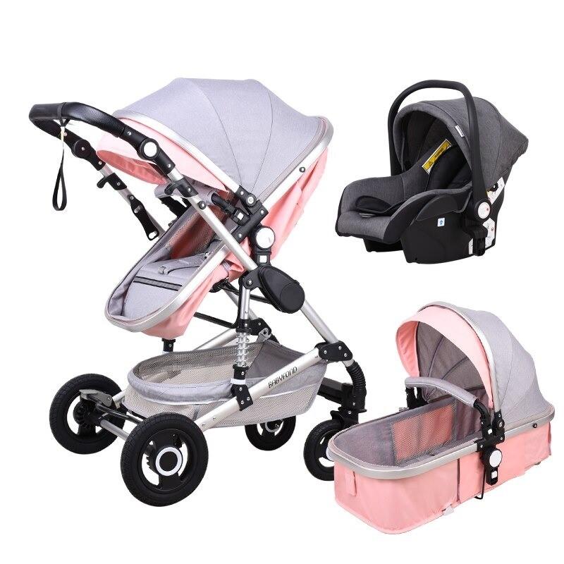 Prams Travel Systems Baby Stroller with Car Seat