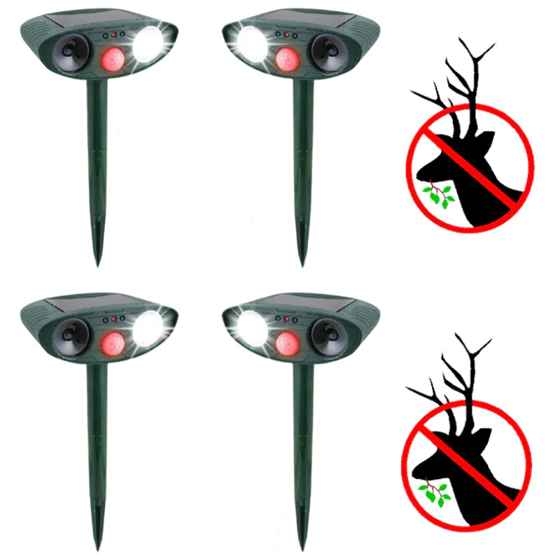 Ultrasonic Deer Repeller - Solar Powered