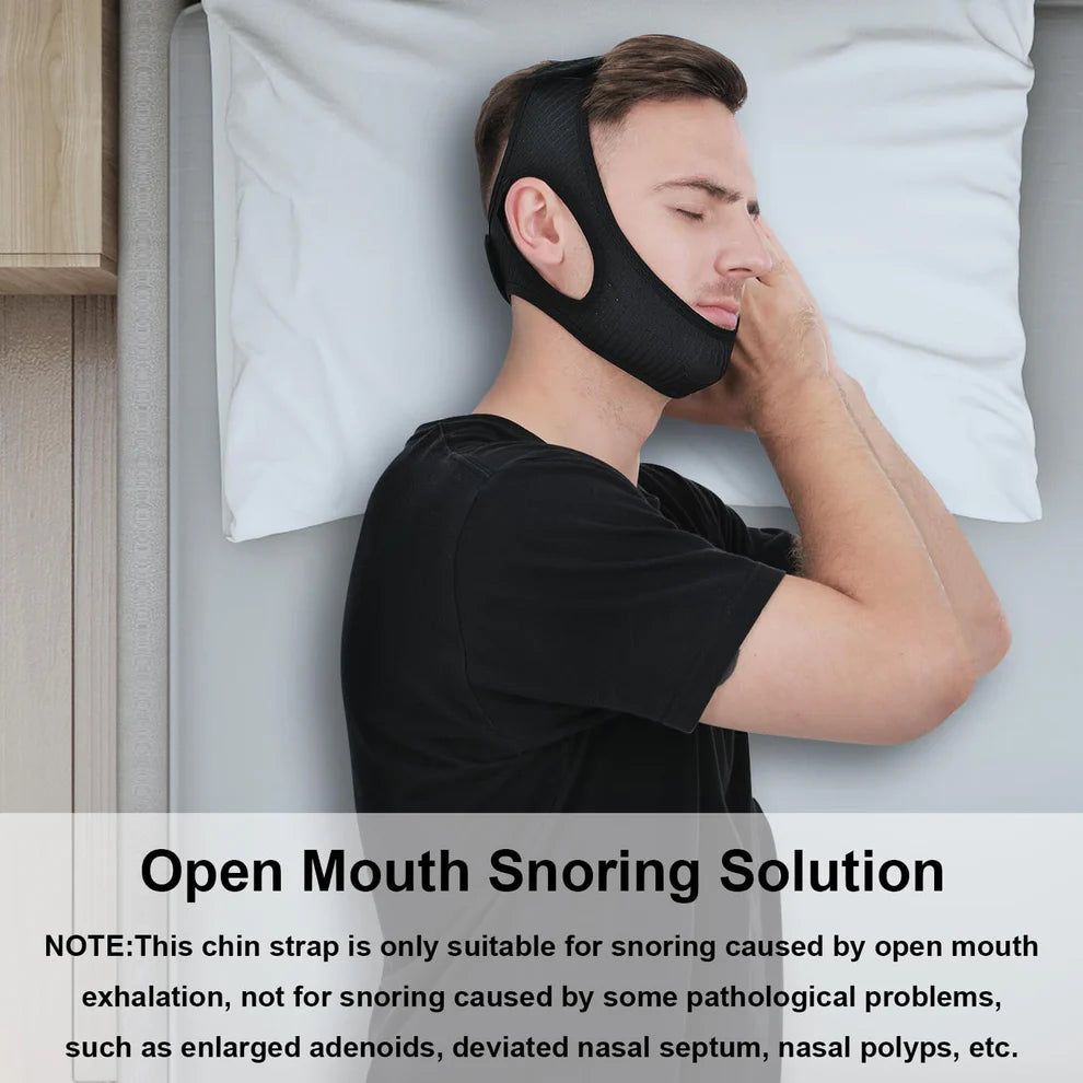 Anti Snoring Chin Strap for Sleep Apnea