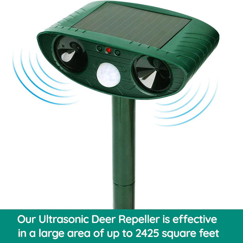 Ultrasonic Deer Repeller - Solar Powered