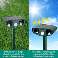 Ultrasonic Deer Repeller - Solar Powered