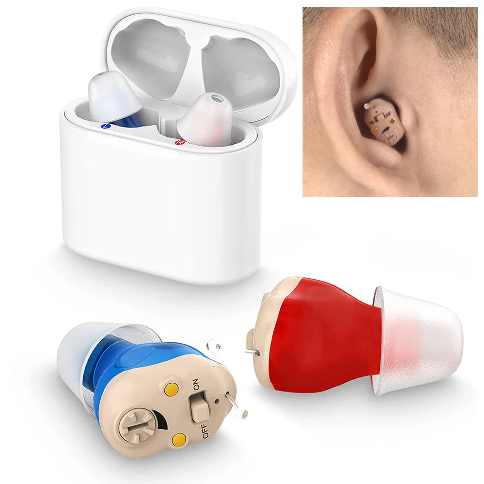 Rechargeable Invisible Hearing Aids ( Pair )