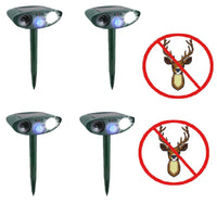 Ultrasonic Deer Repellent Solar Powered for Garden Protection