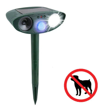 Ultrasonic Dog Repeller – Solar Powered – Get Rid of Dog in 48 Hours