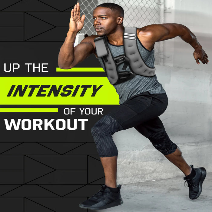 20lbs Unisex Weighted Vest for Sports Training