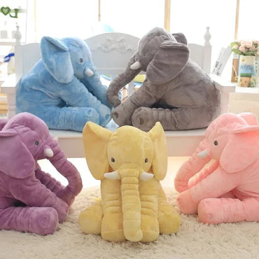 Baby Elephant Cuddle Pillow