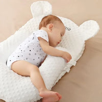 Newborn Baby Rest & Comfort Pillow: Anti-Roll and Reflux-Resistant Sleep Support