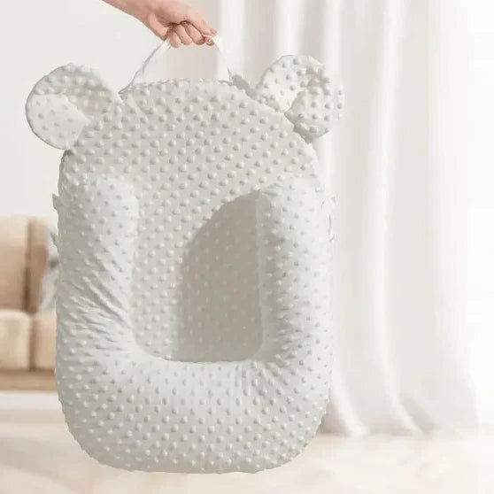 Newborn Baby Rest & Comfort Pillow: Anti-Roll and Reflux-Resistant Sleep Support