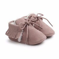 Winter Baby Moccasins