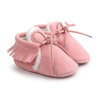 Winter Baby Moccasins