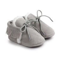 Winter Baby Moccasins